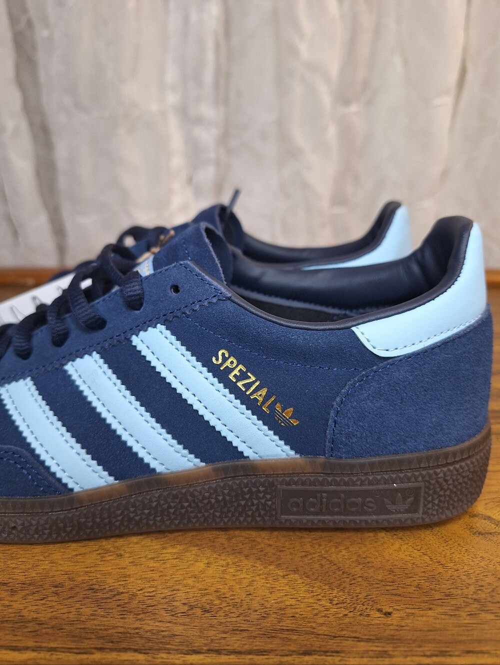 Adidas Handball Spezial Collegiate Navy Light Blue Women's 7 5.5 Youth  Mens 5.5 - Picture 6 of 11